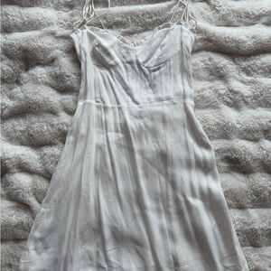 Wilfred Cream Slip Dress